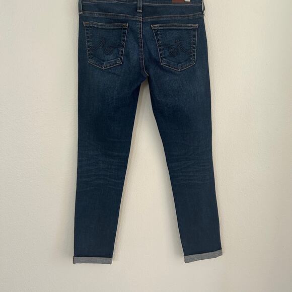 AG Adriano Goldschmied The Stilt Roll-Up Jeans Cigarette SZ26 - Picture 2 of 10